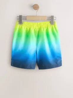 Badkleding*Next - Ombré Zwembroek (3-16jr) Geel/blauw