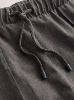 Broeken|Next - Jersey joggingbroek Gemêleerd antracietgrijs