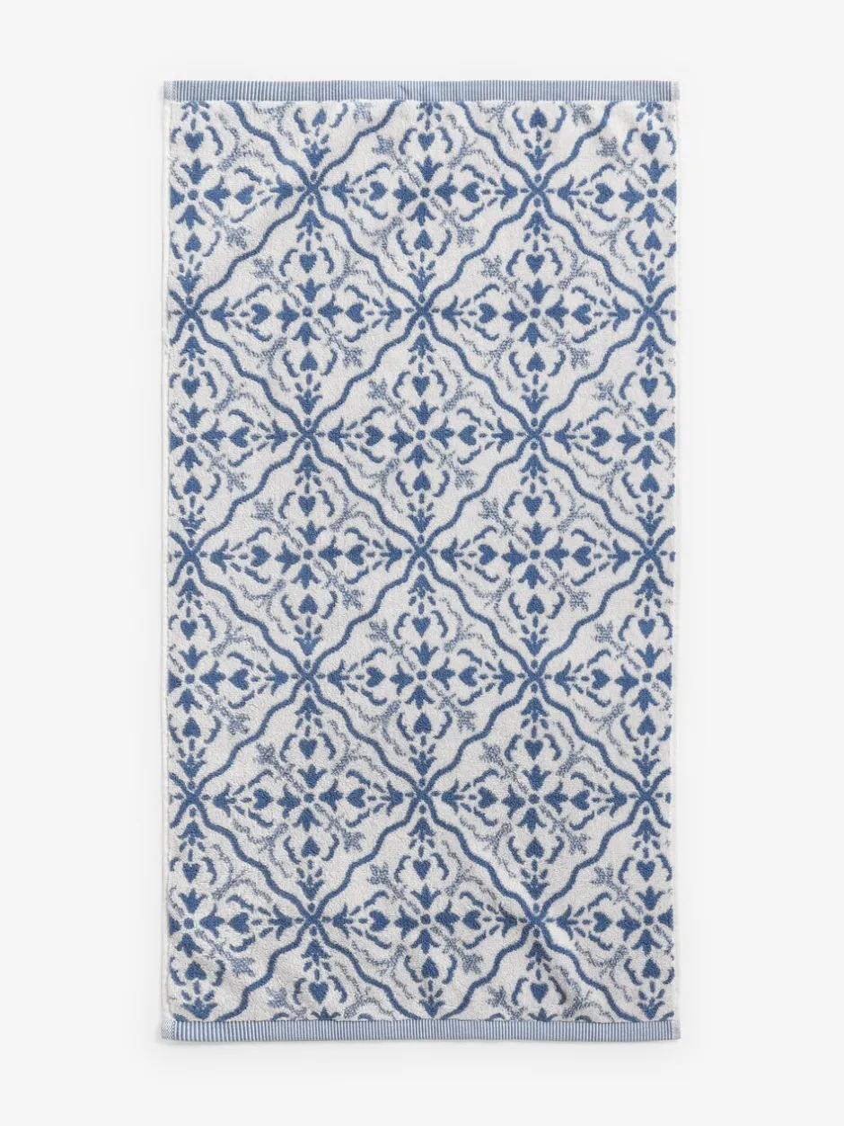 Handdoeken En Badmatten*Next Geo Tile 100% Cotton Towel