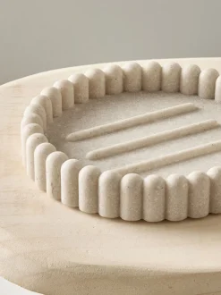 Badkameraccessoires|Next Geribbelde zeepbakje