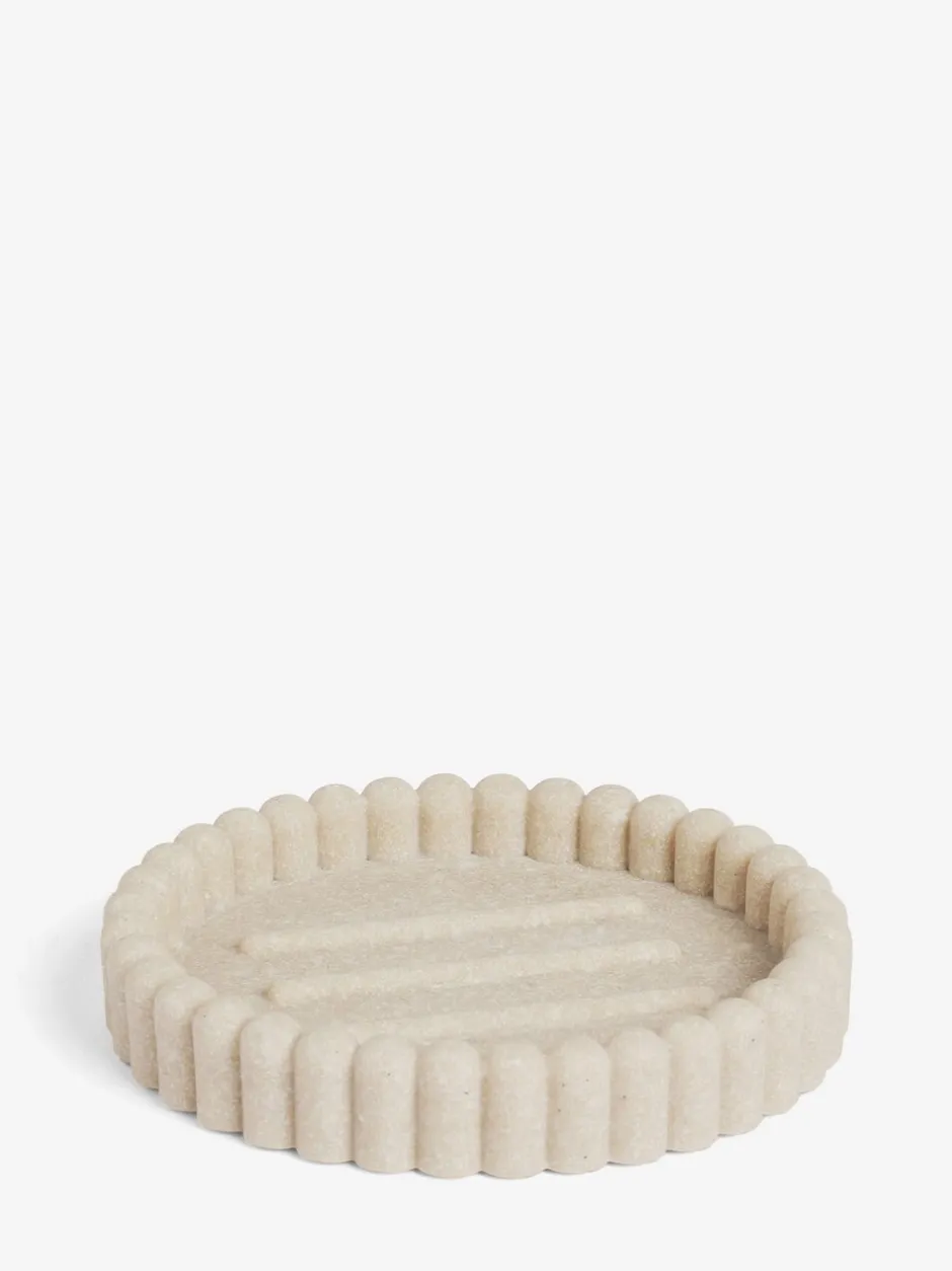 Badkameraccessoires|Next Geribbelde zeepbakje