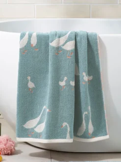 Handdoeken En Badmatten|Next Goose And Friends 100% katoenen handdoek