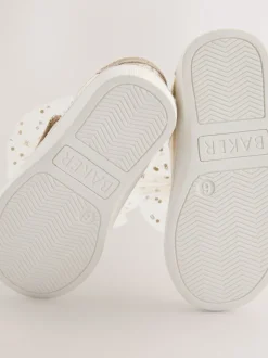 Sneakers|Baker by Ted Baker - - Organza Corsage sneakers voor meisjes Goud