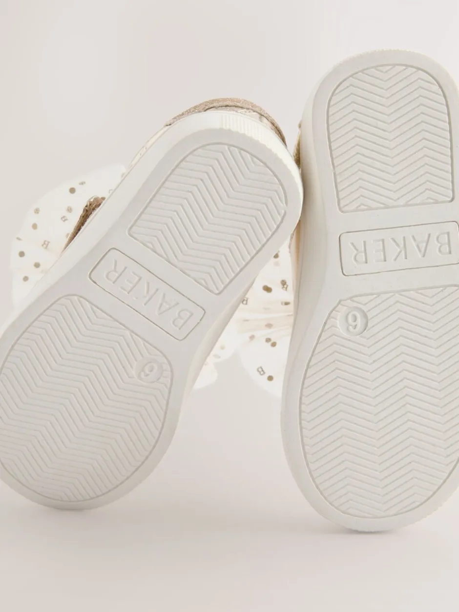 Sneakers|Baker by Ted Baker - - Organza Corsage sneakers voor meisjes Goud