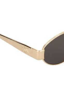 Zonnebril*Dune London - Glee Fashion Oval Sunglasses Goud