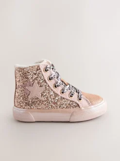 Sneakers*Next - Hoge sneakers met ster Goud
