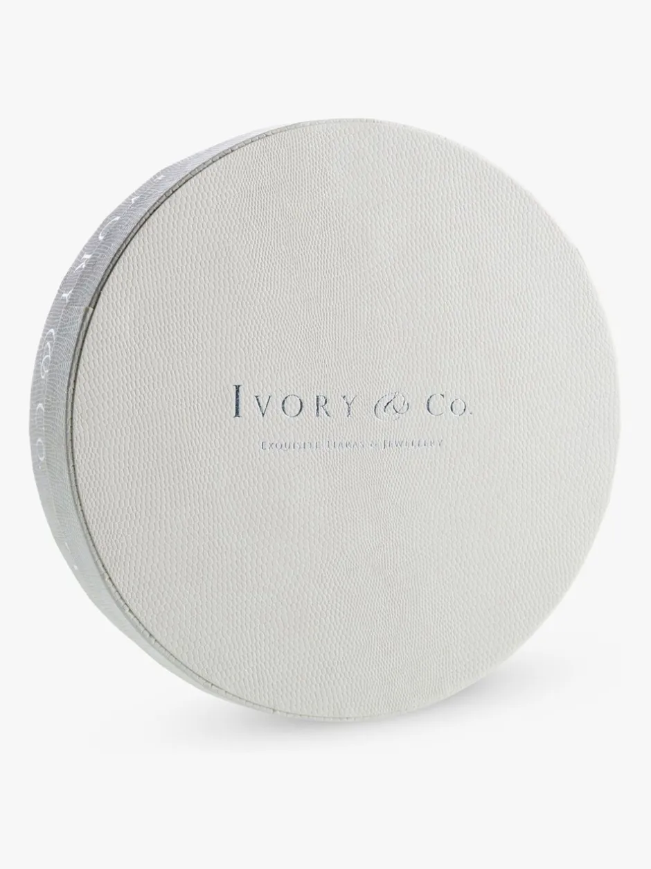 Haaraccessoires|Ivory & Co - bohemia haarband met kristallen en parels Goud
