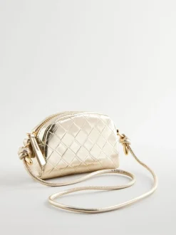 Tassen|Next Goud - Metallic crossbodytas