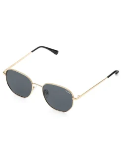 Zonnebril*QUAY - Big Time Polarised Sunglasses Goud