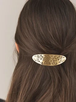 Haaraccessoires*Next Goudkleurig - Floral Detail Hair Barrette