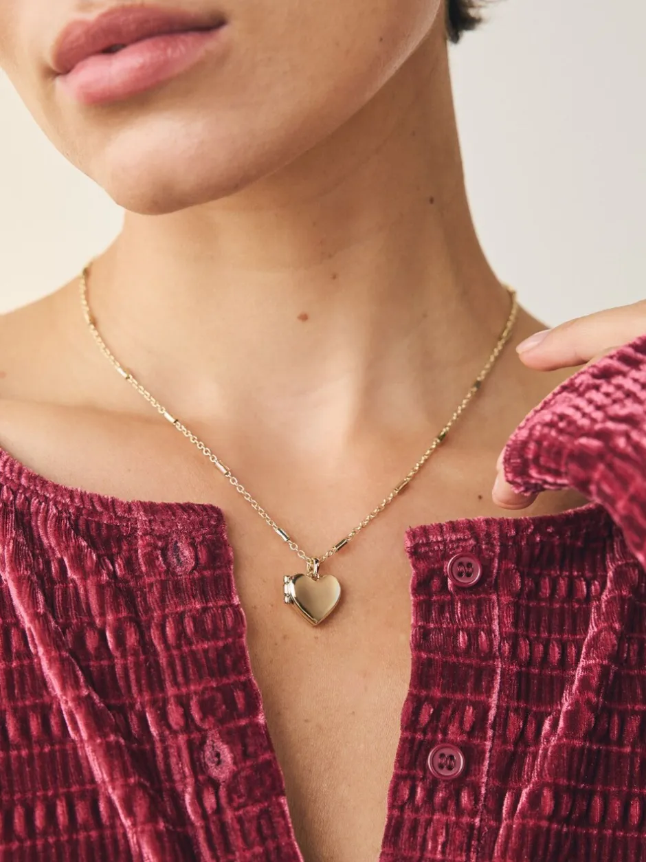Sieraden*Next Goudkleurig - Heart Locket Necklace