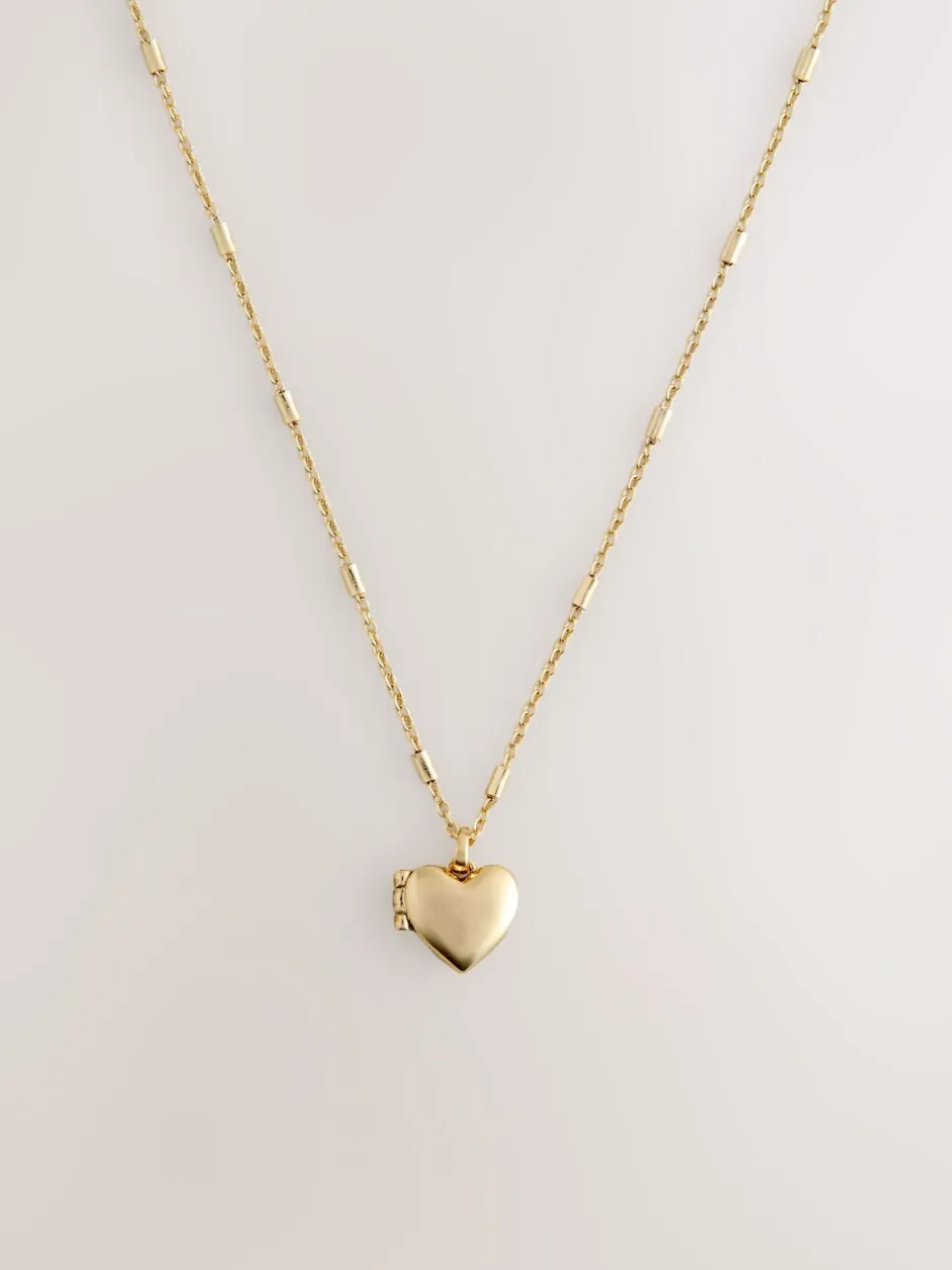 Sieraden*Next Goudkleurig - Heart Locket Necklace