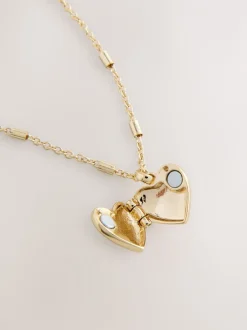 Sieraden*Next Goudkleurig - Heart Locket Necklace