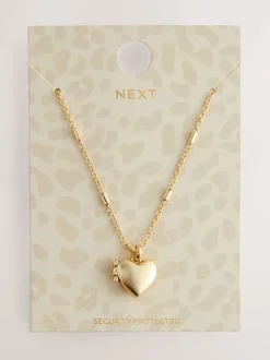 Sieraden*Next Goudkleurig - Heart Locket Necklace