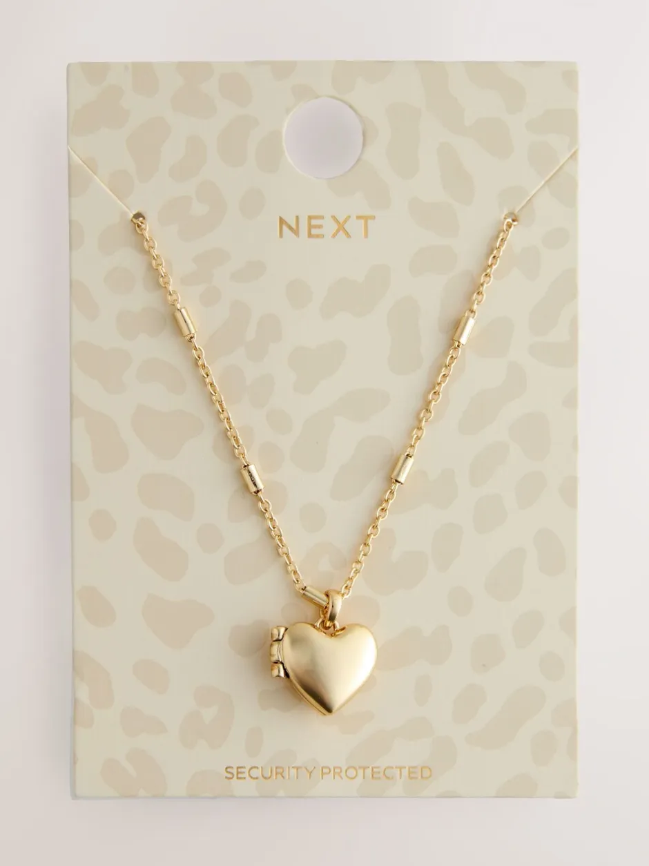 Sieraden*Next Goudkleurig - Heart Locket Necklace