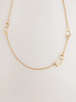 Sieraden*Next - Lange schakelketting Goudkleurig
