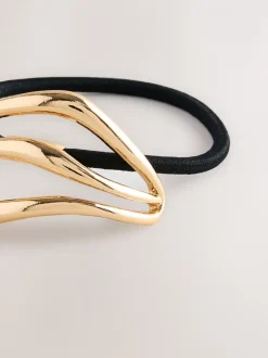 Haaraccessoires*Next - Metal Hair Bobble Goudkleurig