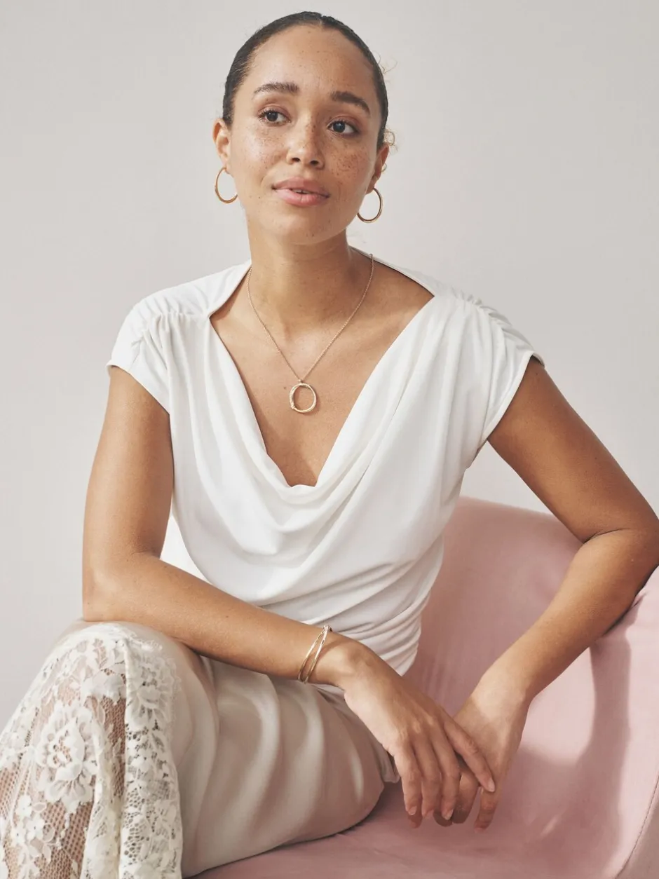 Sieraden|Next Goudkleurig - Oorringen met glitterdetail