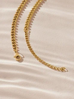 Sieraden*Next Goudkleurig - Roestvrijstalen T-bar-ketting
