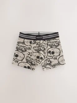 Ondergoed|Next Grafitti doodshoofd print - Verpakking van 5 trunks (3-16jr)