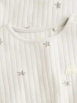 Tops|Sets En Outfits|Next Grey Big Smiles - Baby Top and Leggings Set (0mths-2yrs) (0mths-2yrs)