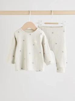 Tops|Sets En Outfits|Next Grey Big Smiles - Baby Top and Leggings Set (0mths-2yrs) (0mths-2yrs)