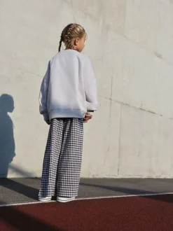 Sweaters En Hoody´S*Next - Sweatshirt and Wide Leg Trousers Set (3-16yrs) Grey/Gingham Dog