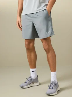 Shorts*Nike Grijs - 7 inch - Dri-FIT Challenger ongevoerde hardloopshort