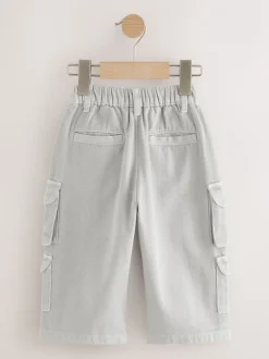 Jeans|Next - 100% katoenen Cargobroeken Jeans (3mnd-7jr) Grijs