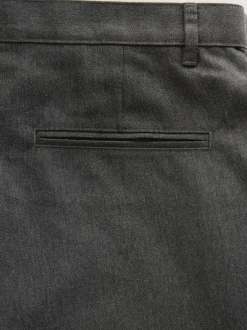 Formele Broek|Next - 2 Modieuze broeken zonder bandplooi Grijs