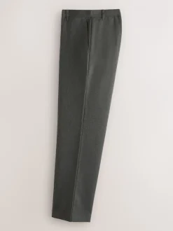Formele Broek|Next - 2 Modieuze broeken zonder bandplooi Grijs