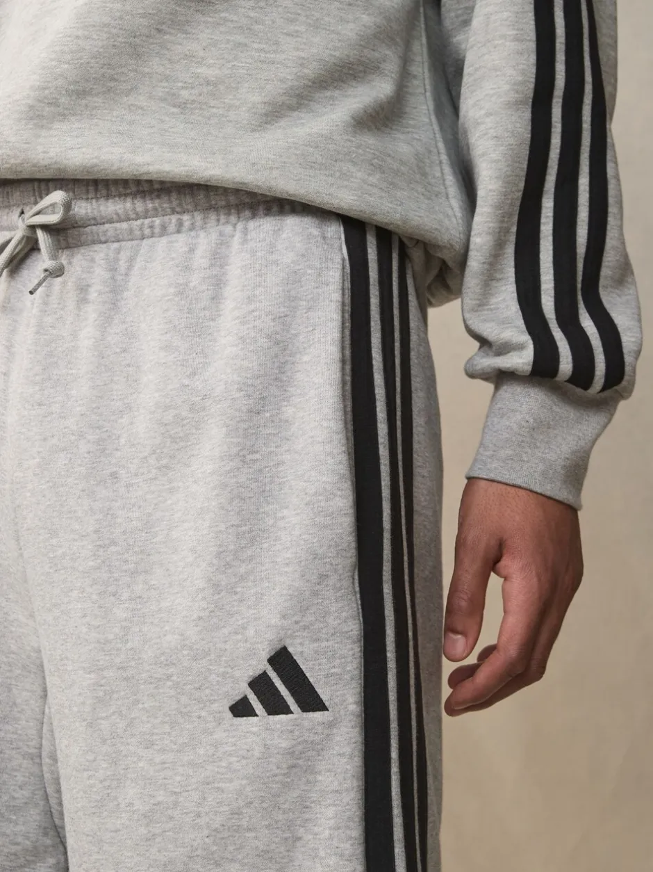 Shorts|adidas Grijs - Essential 3-Stripes French Terry Shorts