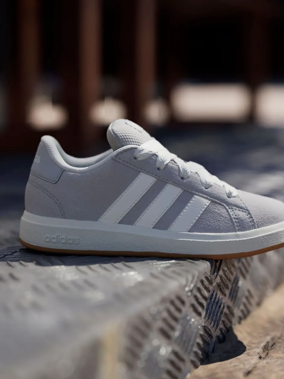 Sneakers|Sneakers*adidas Grijs - Grand Court 00s Suede Lace Kids Trainers