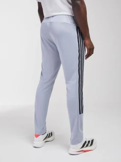 Sportkleding|Joggingbroeken*adidas - Workout Essentials All-Set 3-Stripes Knit Joggers Grijs