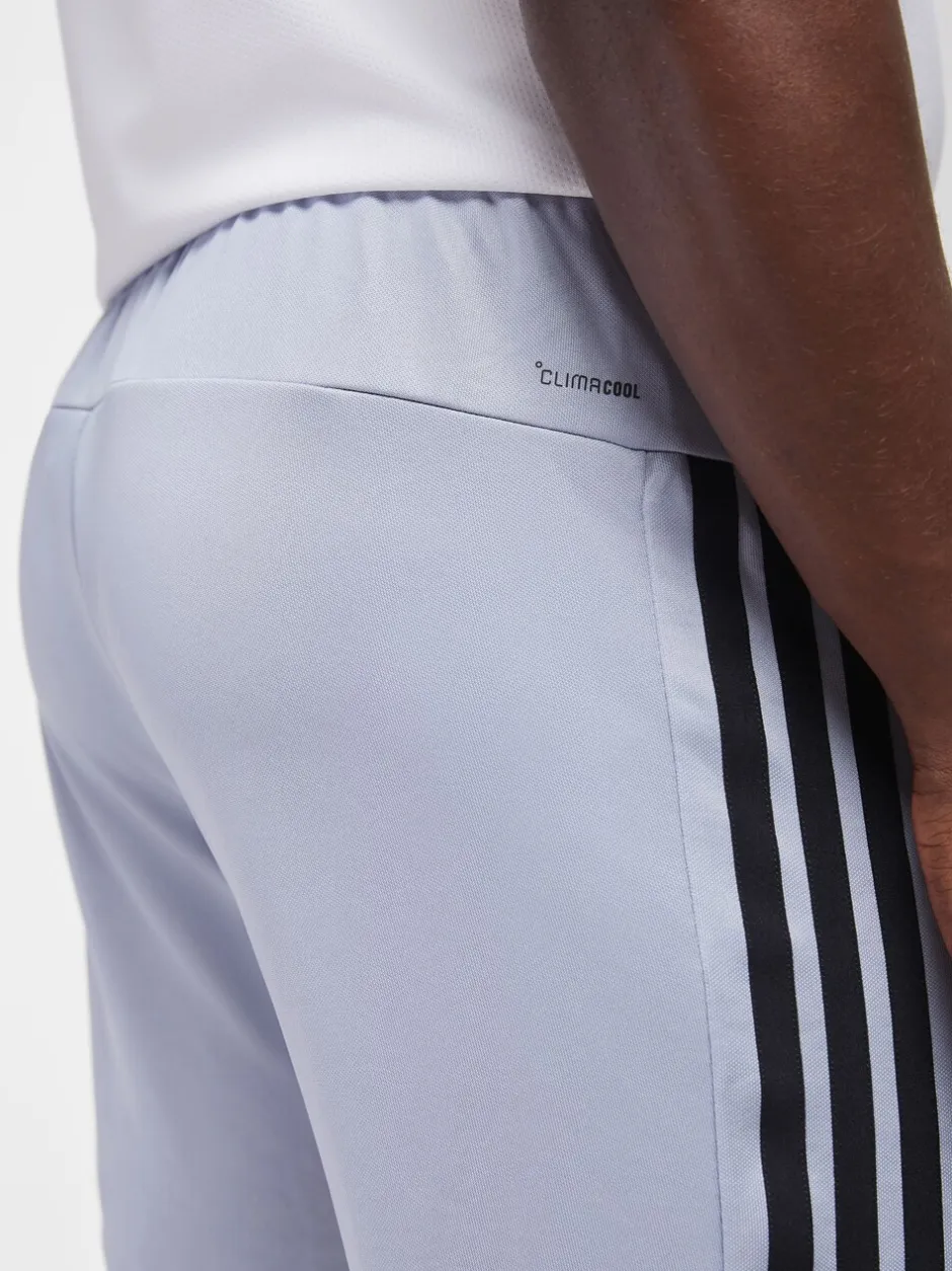 Sportkleding|Joggingbroeken*adidas - Workout Essentials All-Set 3-Stripes Knit Joggers Grijs