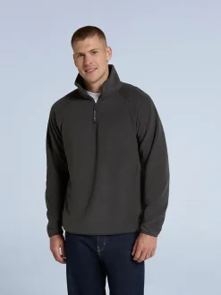 Jassen En Jacks|Sweaters En Hoody´S|Animal - Stockholm Half-Zip Fleece Grijs