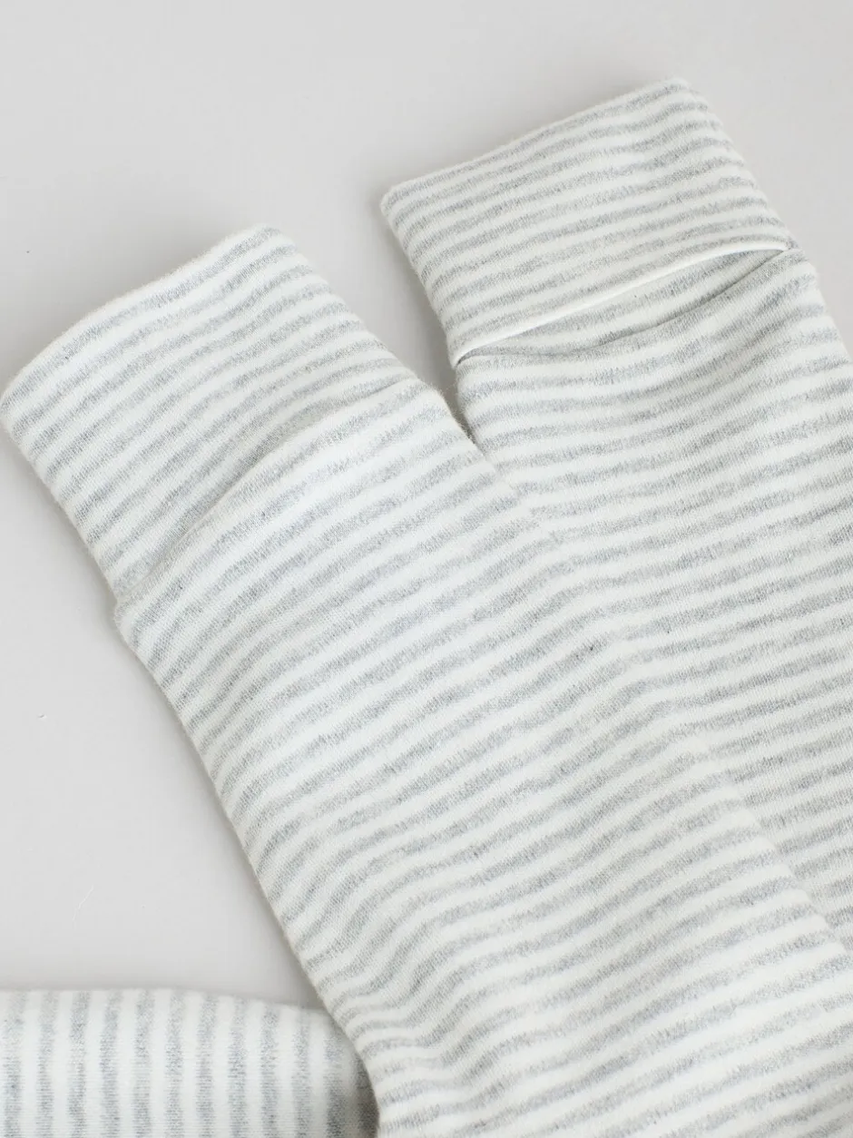 Babypakjes En Babypyjama's*Next Grijs - Baby Popper Sleepsuits 3 Pack