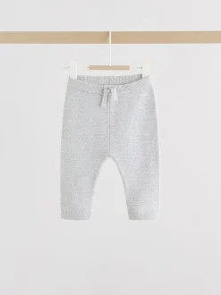 Truien En Breisels|Next Grijs - Babyset met gebreide trui en legging (0mnd-2jr)