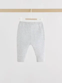 Truien En Breisels|Next Grijs - Babyset met gebreide trui en legging (0mnd-2jr)