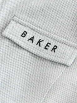 Jassen En Jacks|Broeken En Chino's*Baker by Ted Baker - - 3 -delig set van getextureerd jack, T-shirt en broek Grijs