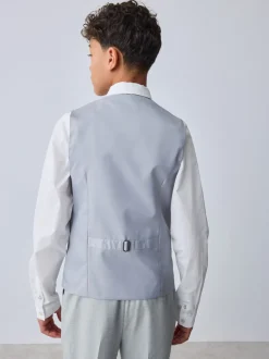Kostuums En Herenvesten*Baker by Ted Baker - Waistcoat, Shirt And Tie Set Grijs