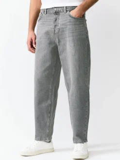 Jeans*Next - Barrel Fit - Vintage wash denim jeans Grijs