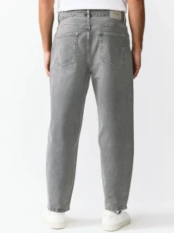 Jeans*Next - Barrel Fit - Vintage wash denim jeans Grijs