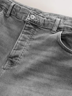 Jeans*Next - Barrel Fit - Vintage wash denim jeans Grijs