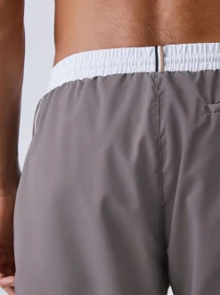 Badkleding*BOSS Grijs - Starfish sneldrogende zwembroek