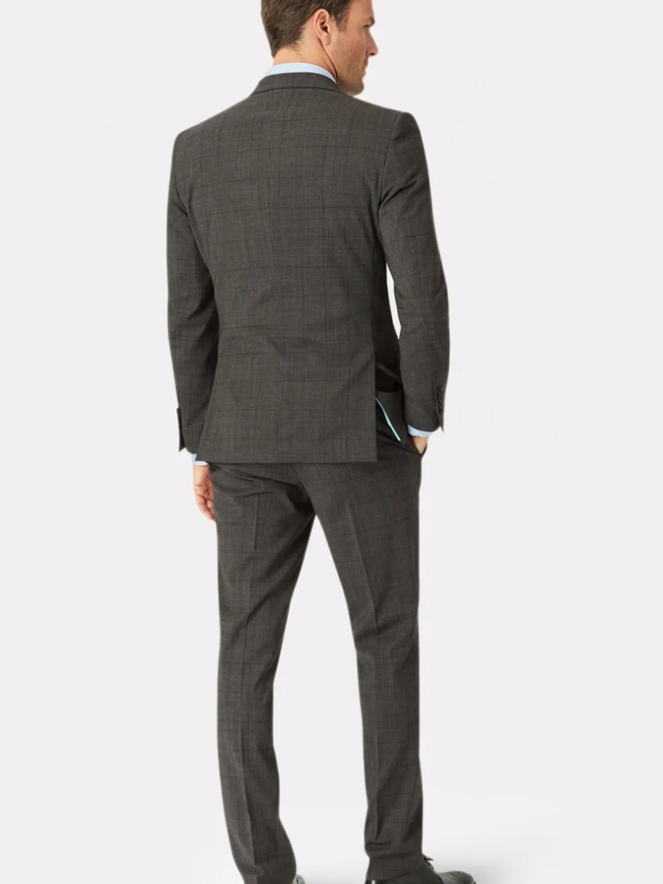 Formele Broek*Brook Taverner - Cassino Slim Fit Jacket Grijs