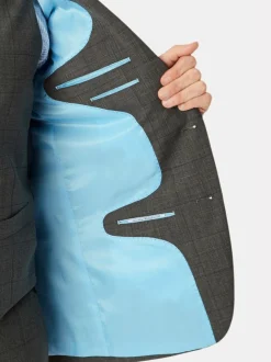 Formele Broek*Brook Taverner - Cassino Slim Fit Jacket Grijs