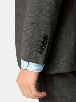 Formele Broek*Brook Taverner - Cassino Slim Fit Jacket Grijs