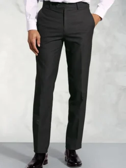 Formele Broek*Brook Taverner - Plain Trousers Grijs