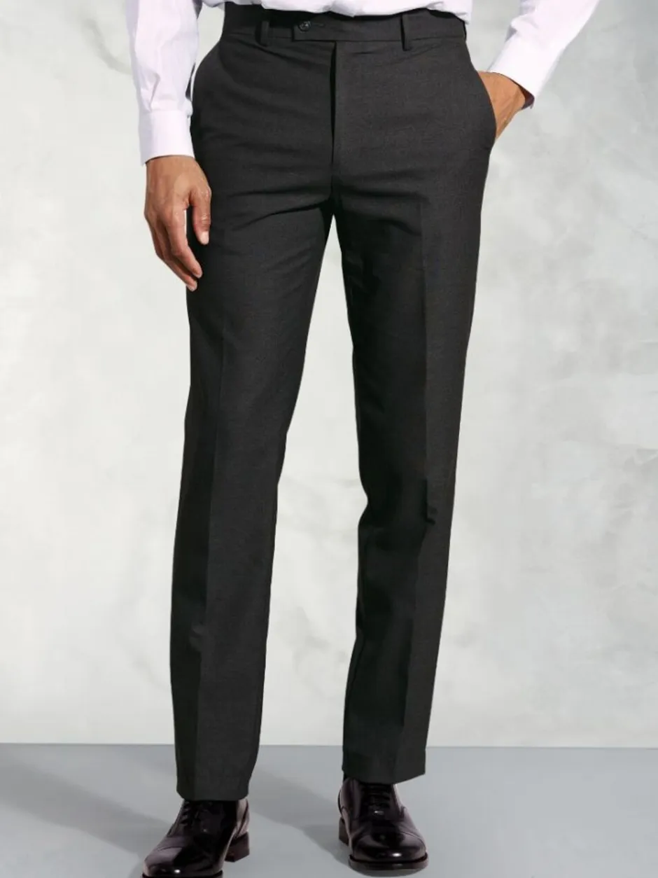 Formele Broek*Brook Taverner - Plain Trousers Grijs
